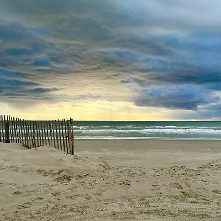 Studio Entre Mer Et Dunes Avec Balcon Vue Laterale Mer 50M Plage Pour 3 Pers Wifi Menage Compris Fort-Mahon-Plage Extérieur photo
