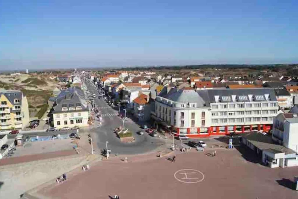 Studio Entre Mer Et Dunes Avec Balcon Vue Laterale Mer 50M Plage Pour 3 Pers Wifi Menage Compris
