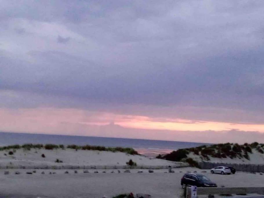 Studio Entre Mer Et Dunes Avec Balcon Vue Laterale Mer 50M Plage Pour 3 Pers Wifi Menage Compris *