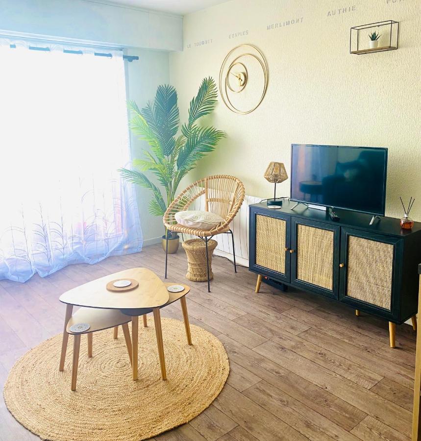 Apartment Studio Entre Mer Et Dunes Avec Balcon Vue Laterale Mer 50M Plage Pour 3 Pers Wifi Menage Compris