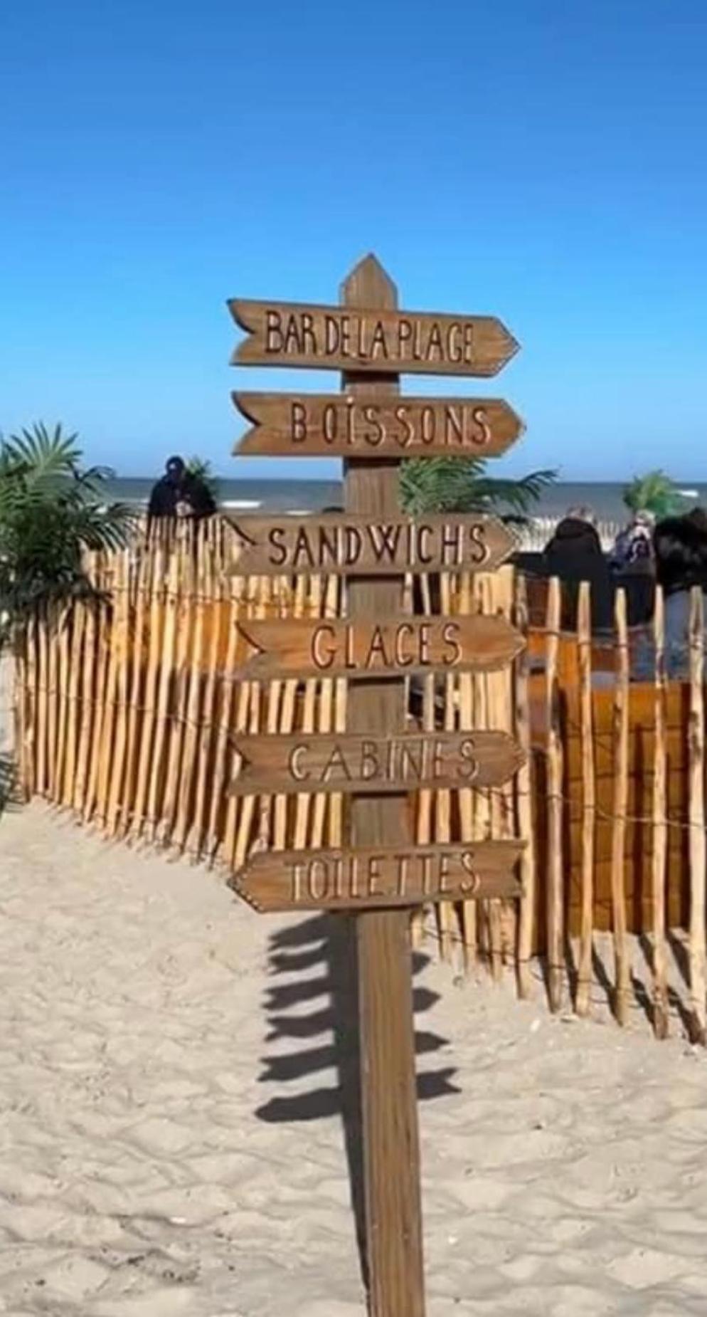 Studio Entre Mer Et Dunes Avec Balcon Vue Laterale Mer 50M Plage Pour 3 Pers Wifi Menage Compris Fort-Mahon-Plage
